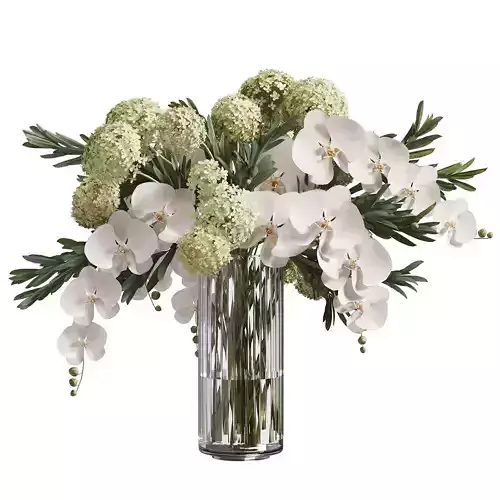 Flower In Vase 33 3D model Flower In Vase 33 3D model