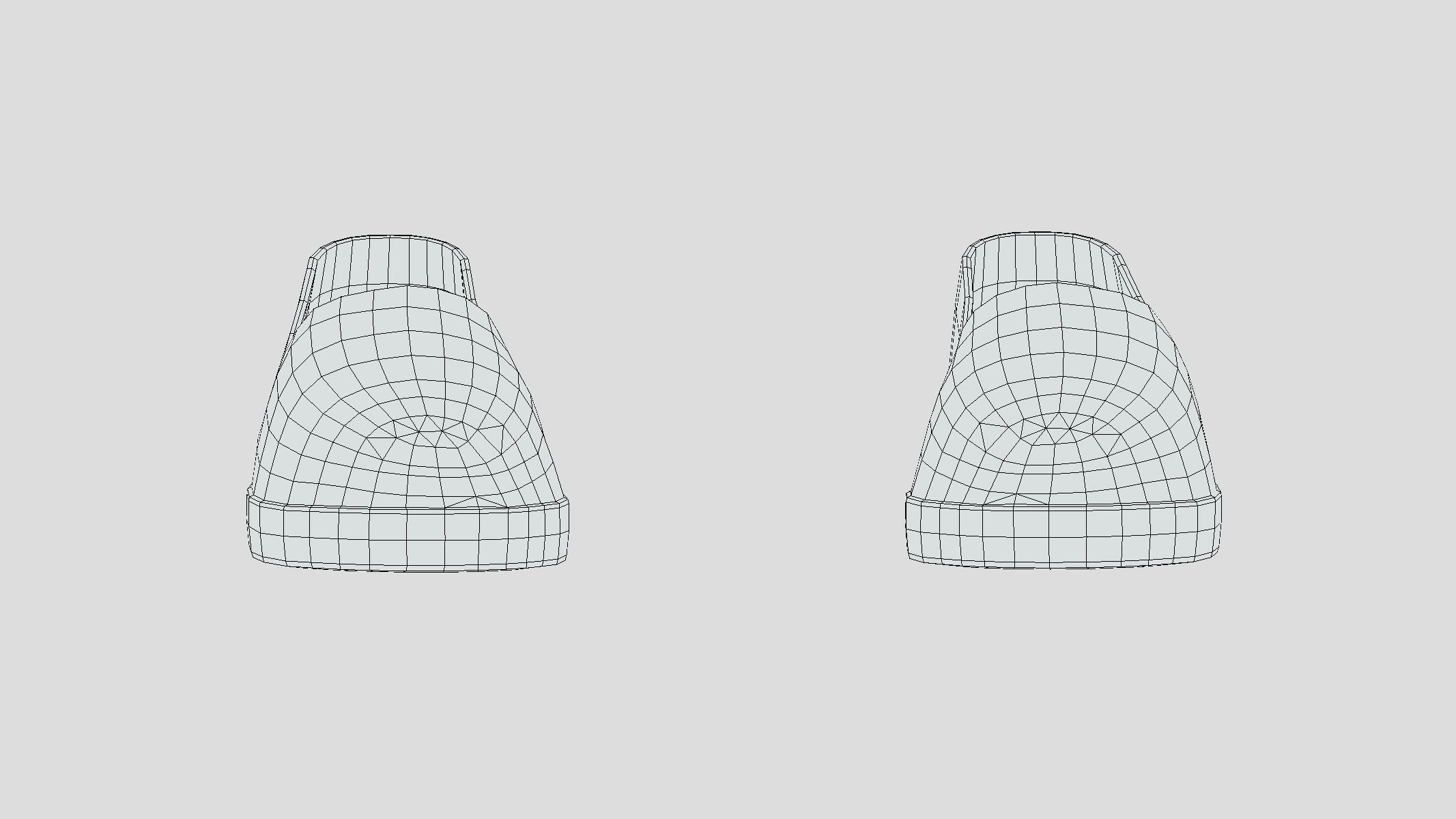 Espadrilles Low Poly Low-poly 3D model_3