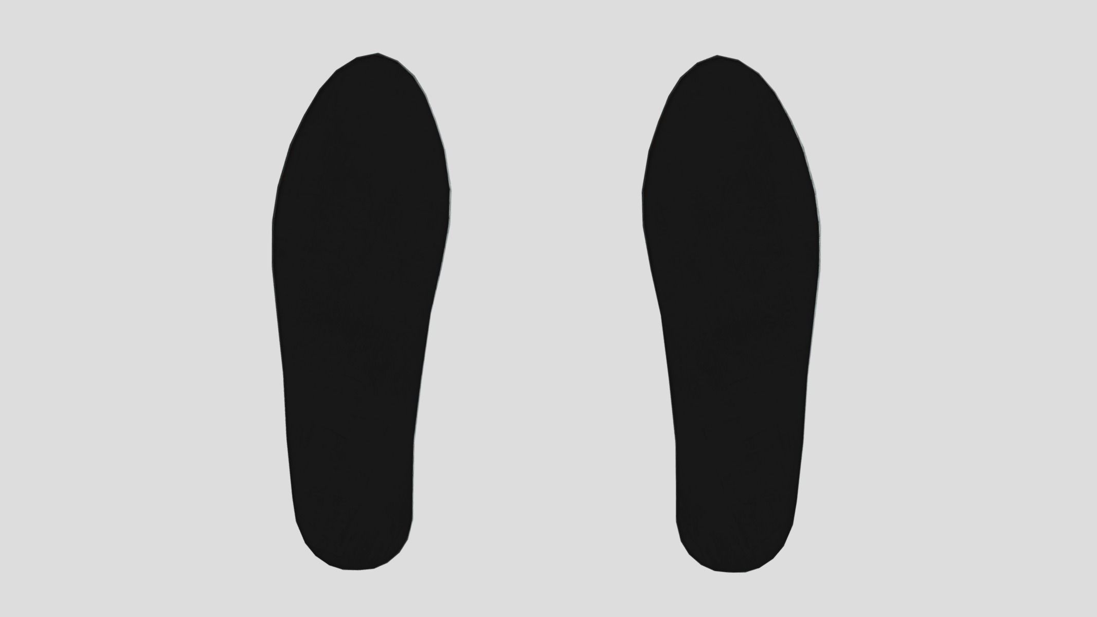 Espadrilles Low Poly Low-poly 3D model_10