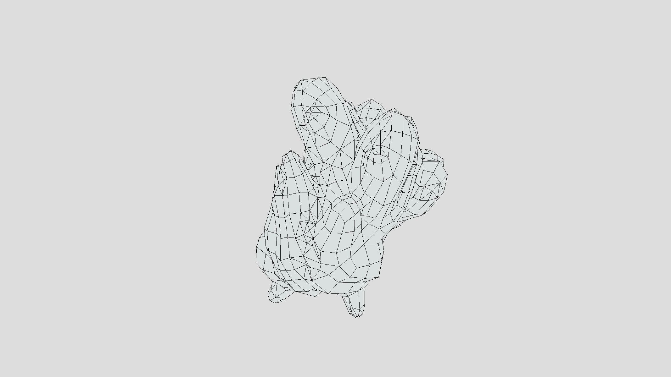 Ginger Low Poly Low-poly 3D model_7