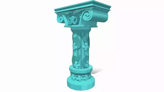 game cartoon pillar B 
