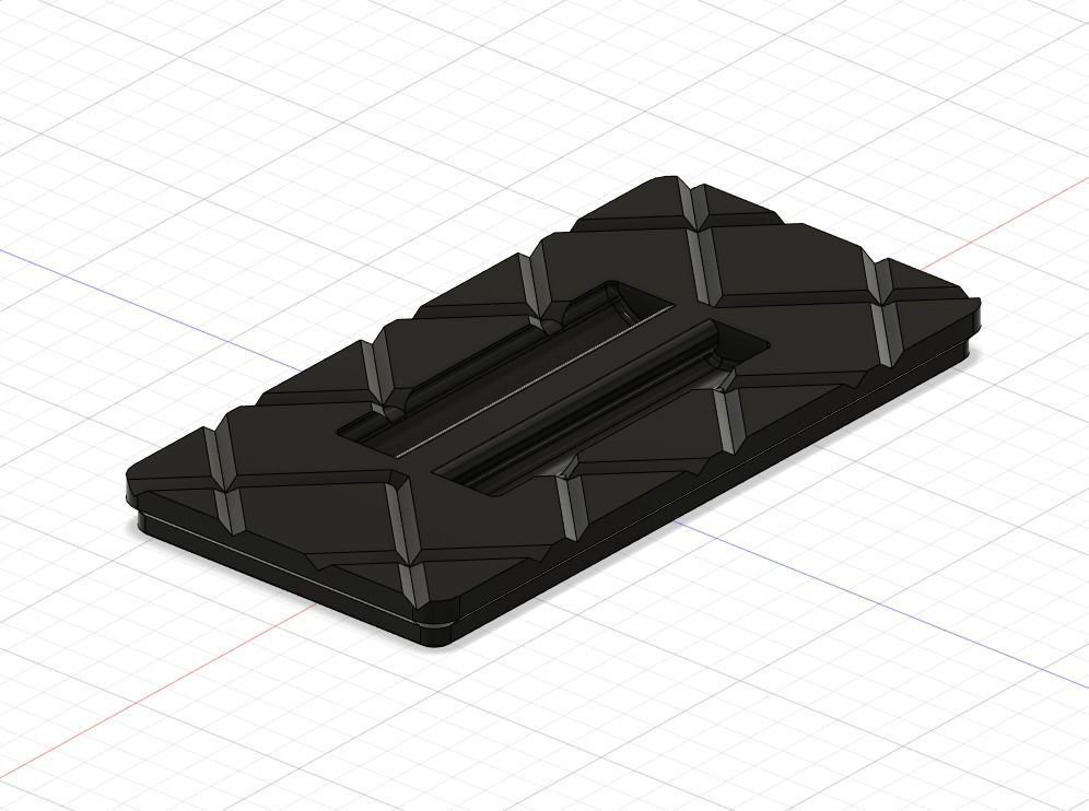 Paint Brush Holder and Mixing Tray 3D print model_12