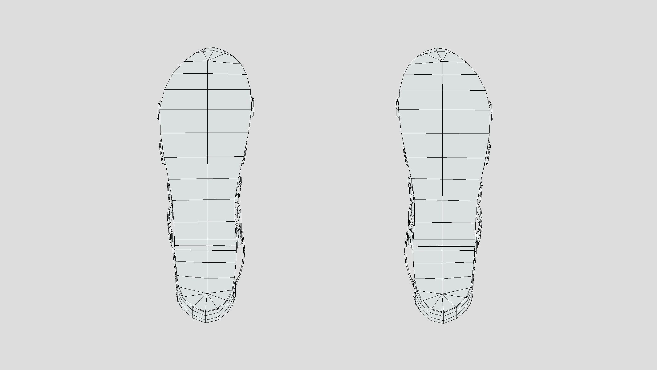 Gladiator Low Poly Low-poly 3D model_11