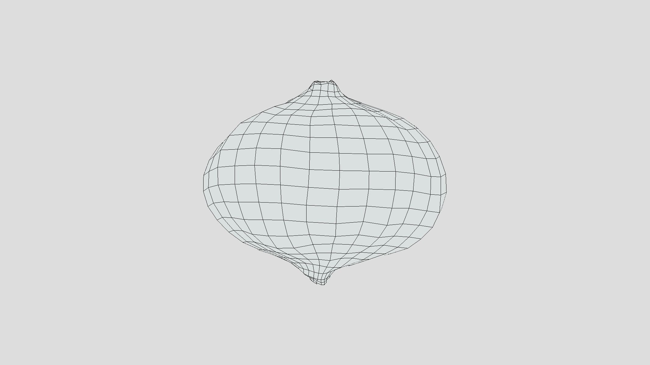 Jicama Low Poly Low-poly 3D model_5