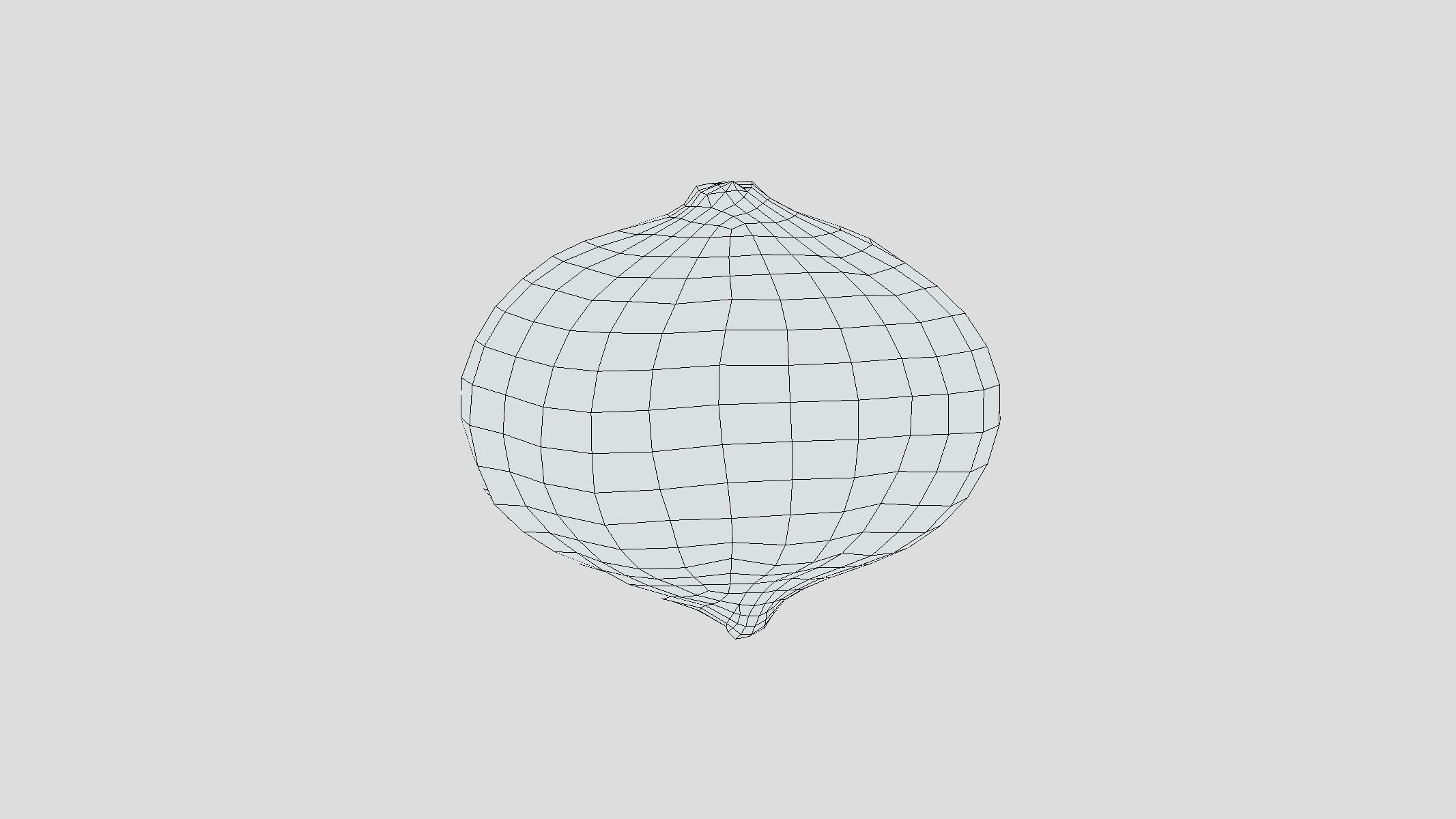 Jicama Low Poly Low-poly 3D model_3