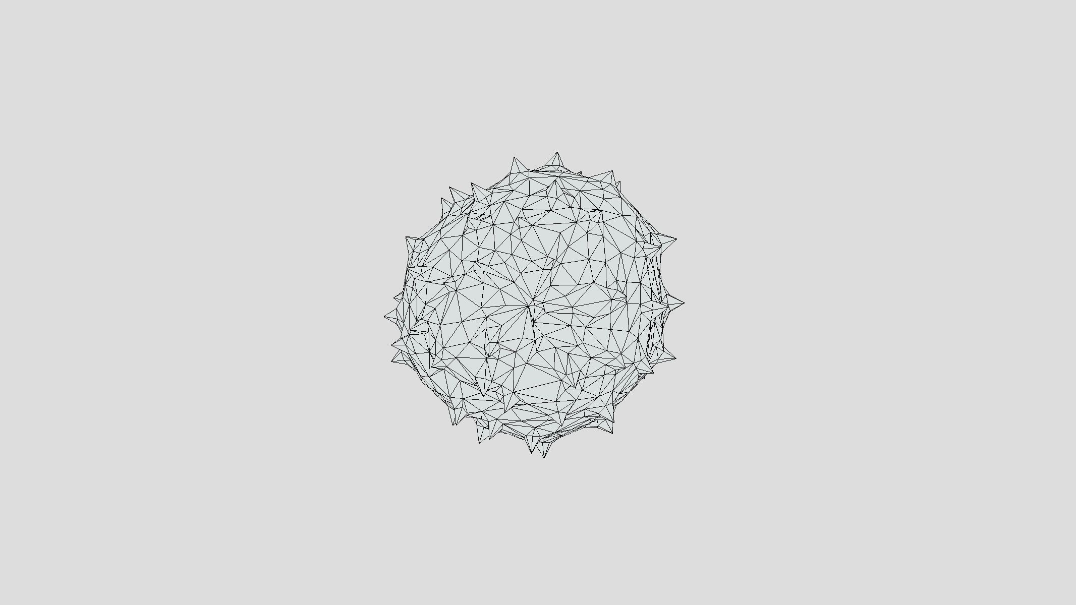 Kiwano Melon Low Poly Low-poly 3D model_11