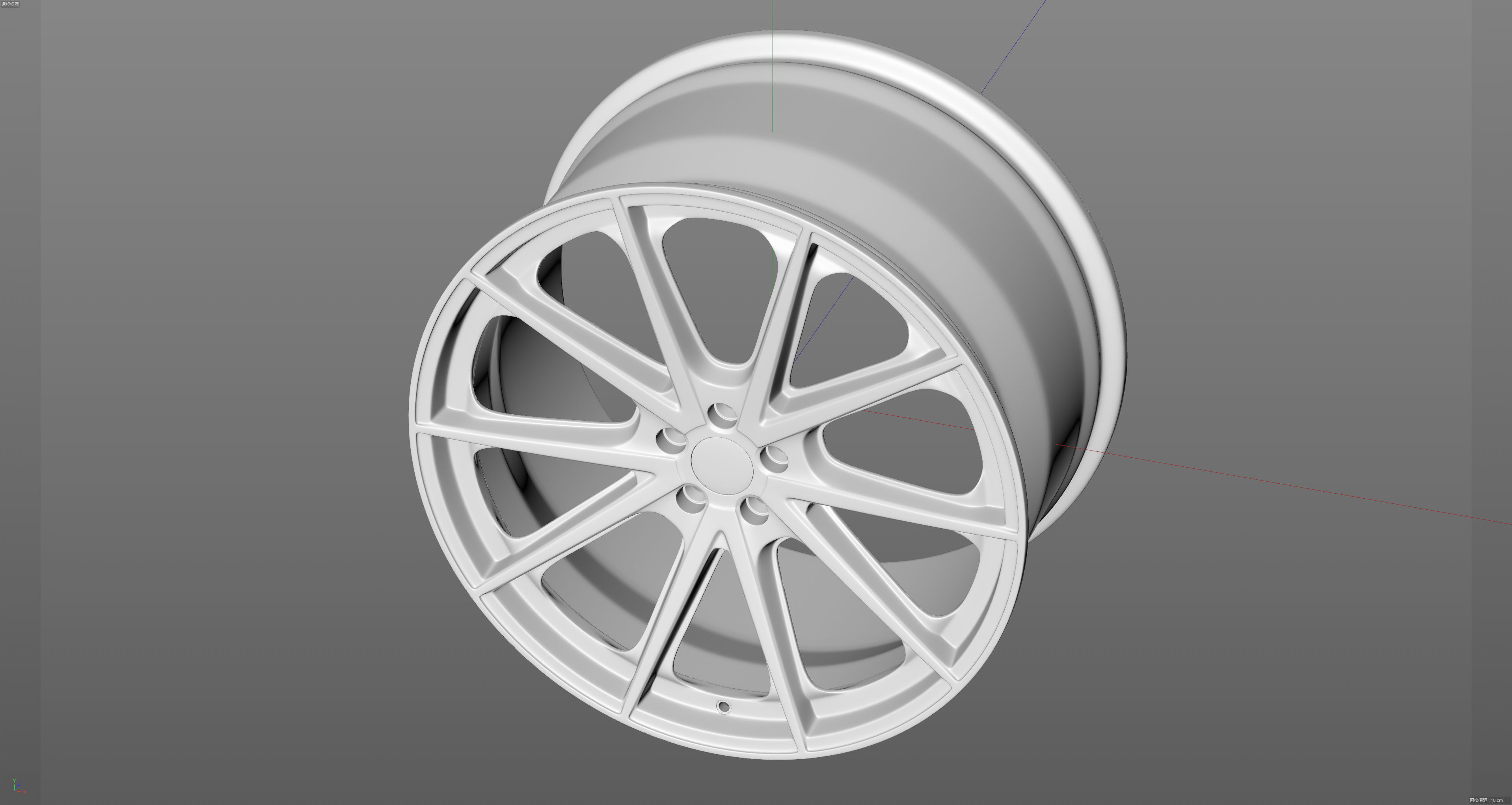 OZ Suprema XT HLT Low-poly 3D model_14