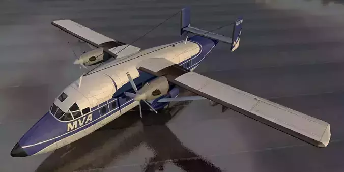 Short 330  or C-23 Sherpa 3D model
