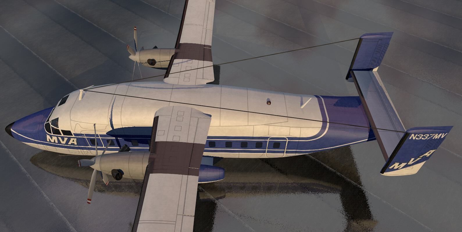 Short 330  or C-23 Sherpa 3D model_6