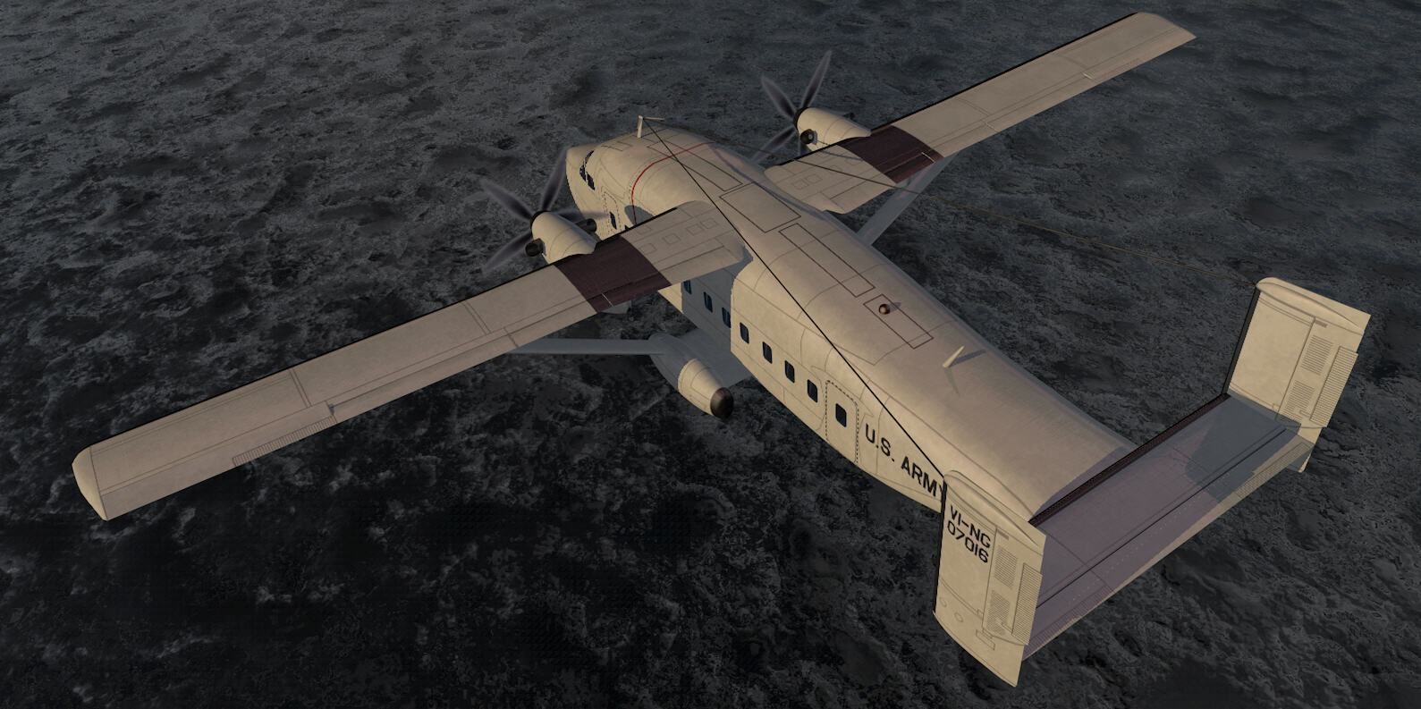 Short 330  or C-23 Sherpa 3D model_9