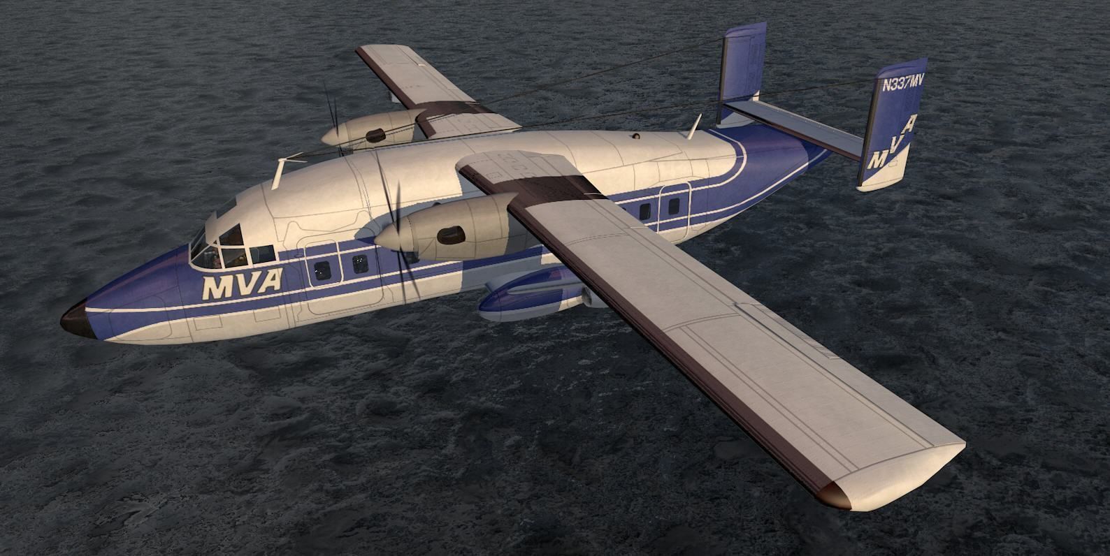 Short 330  or C-23 Sherpa 3D model_10