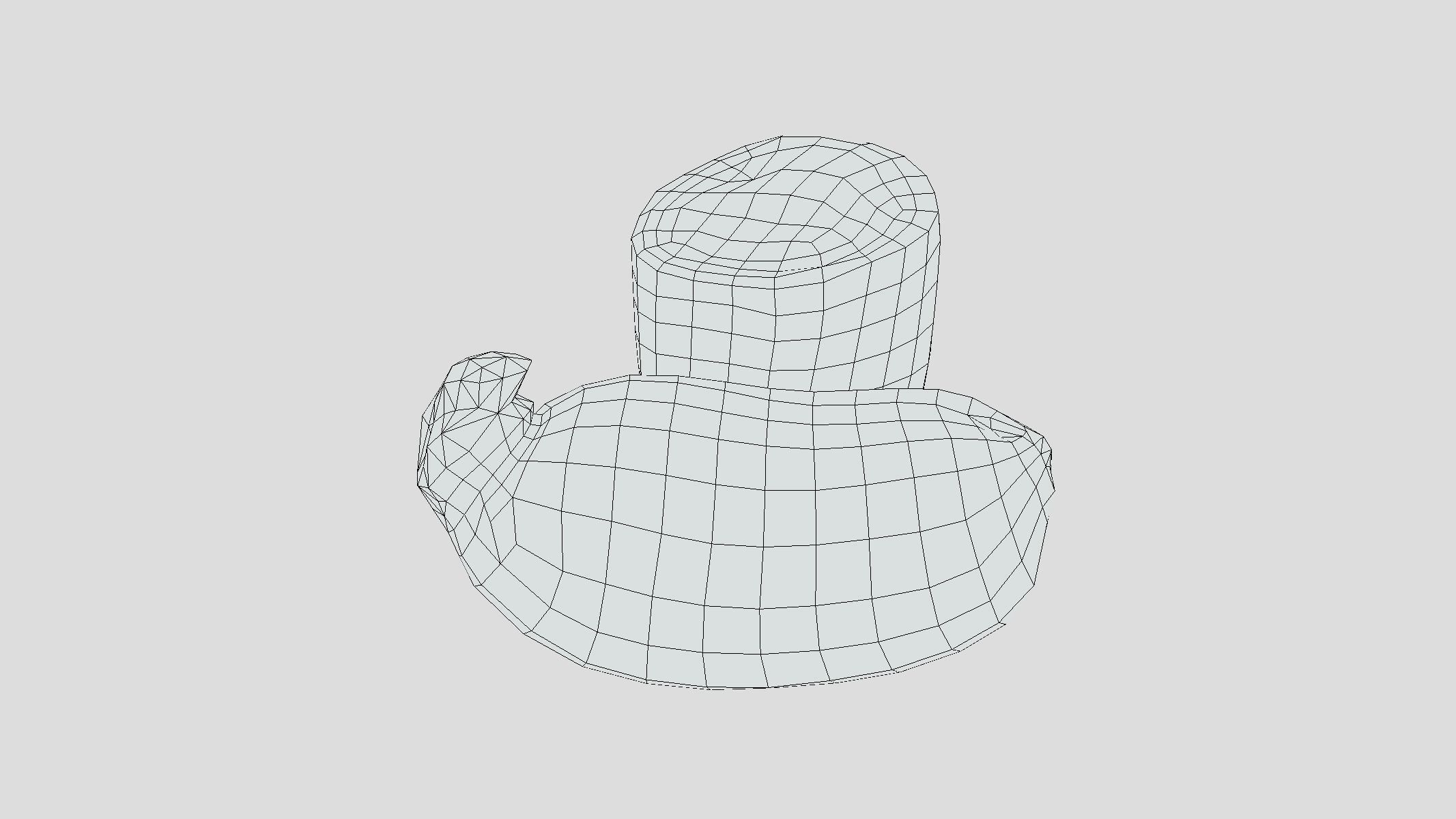 Lotus root Low Poly Low-poly 3D model_7