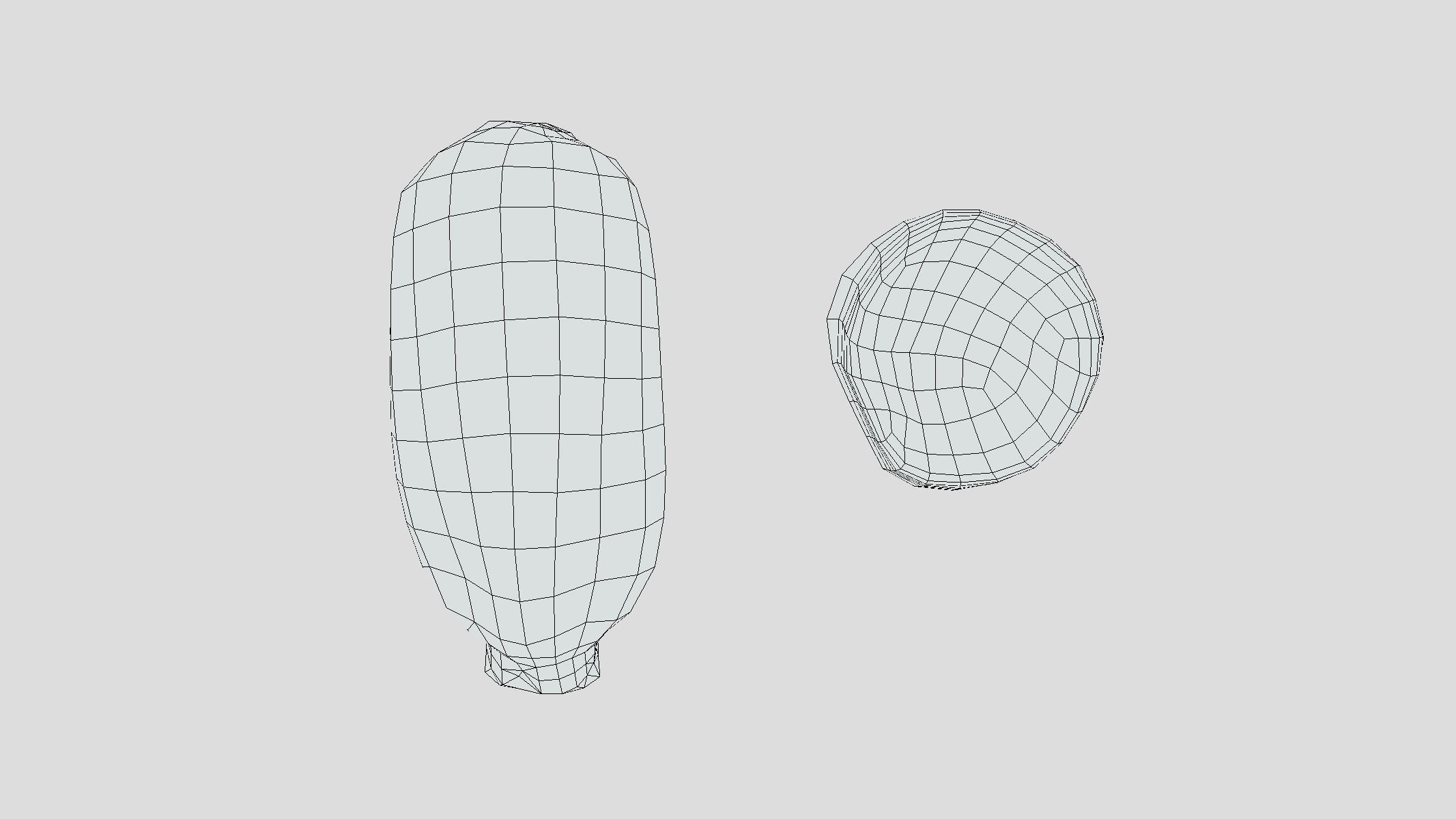 Lotus root Low Poly Low-poly 3D model_17