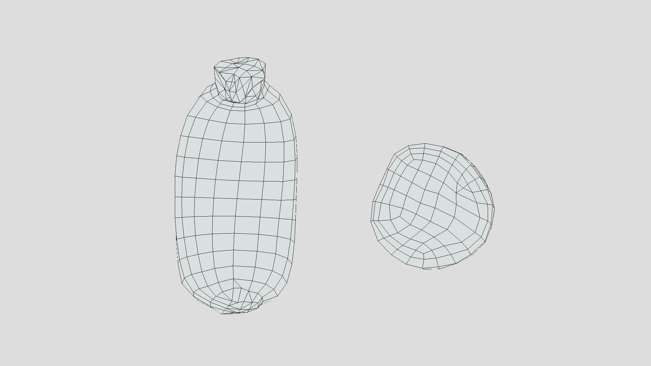 Lotus root Low Poly Low-poly 3D model_15