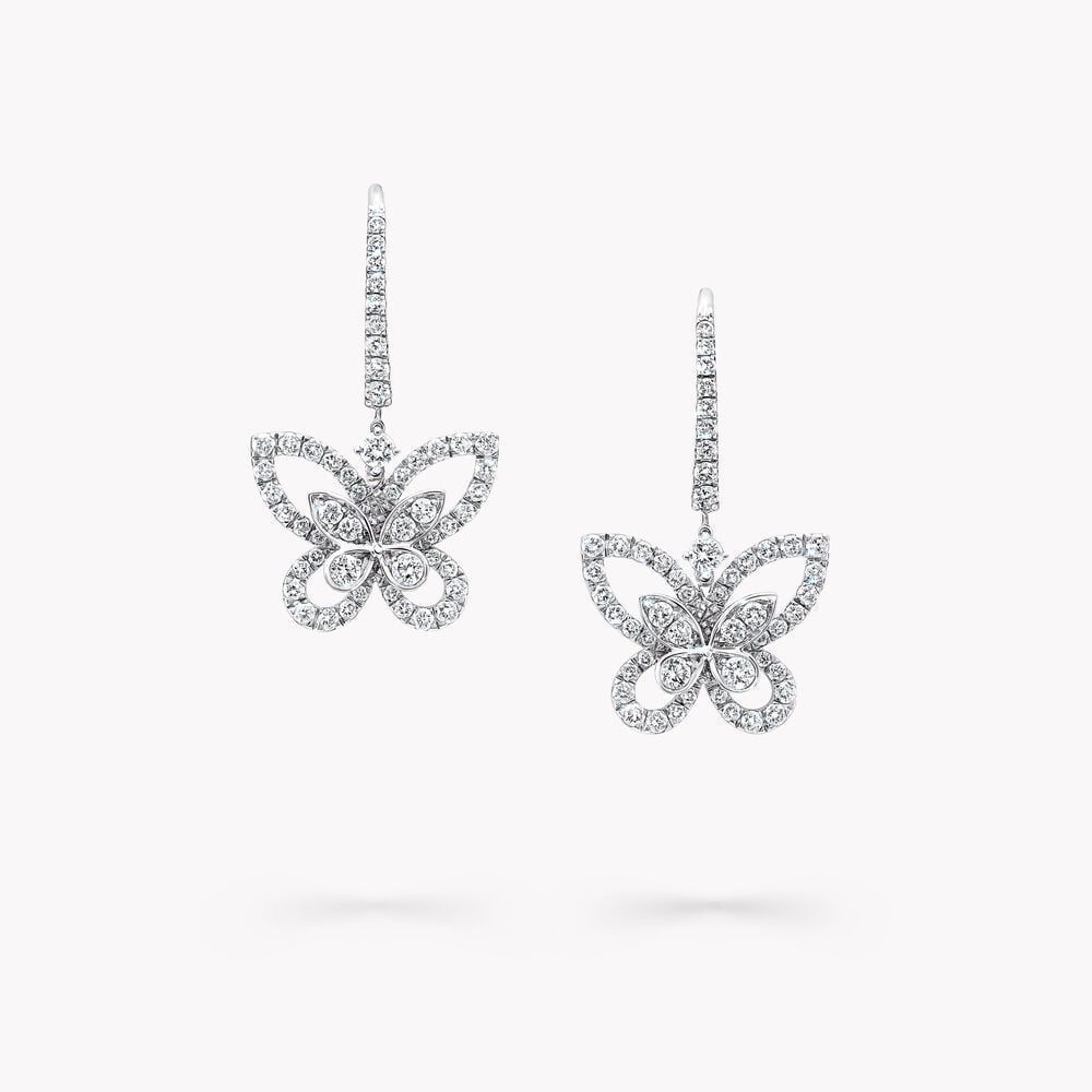 Fashion earrings Graff butterfly 3D print model 3D print model_10