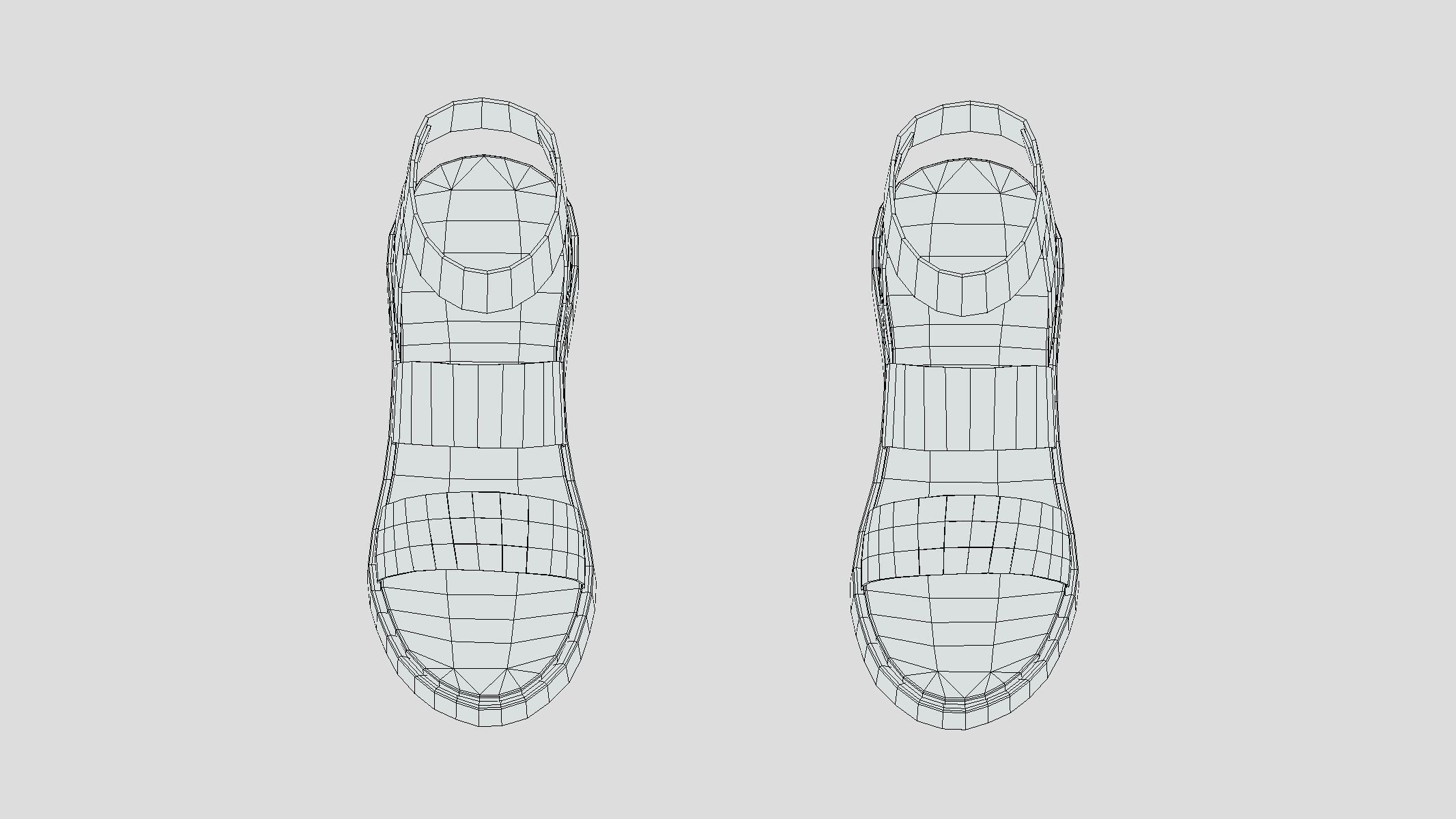 Palatform Low Poly Low-poly 3D model_9