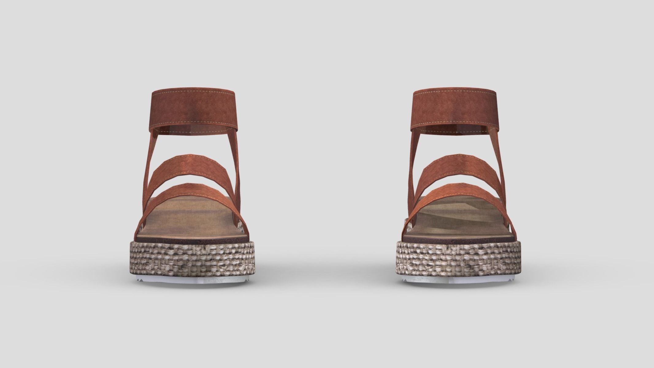 Palatform Low Poly Low-poly 3D model_2