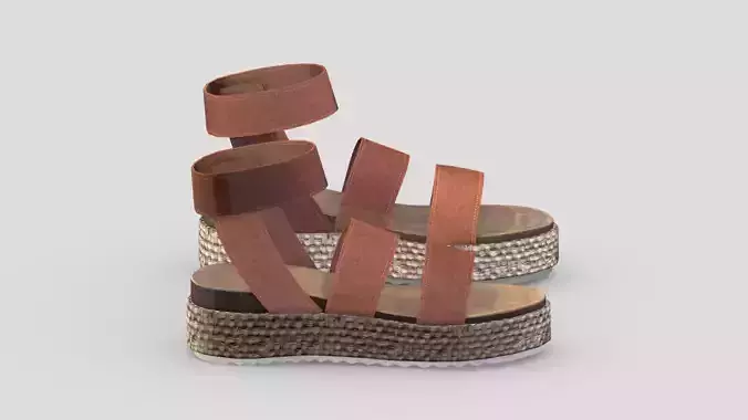 Palatform Low Poly Low-poly 3D model