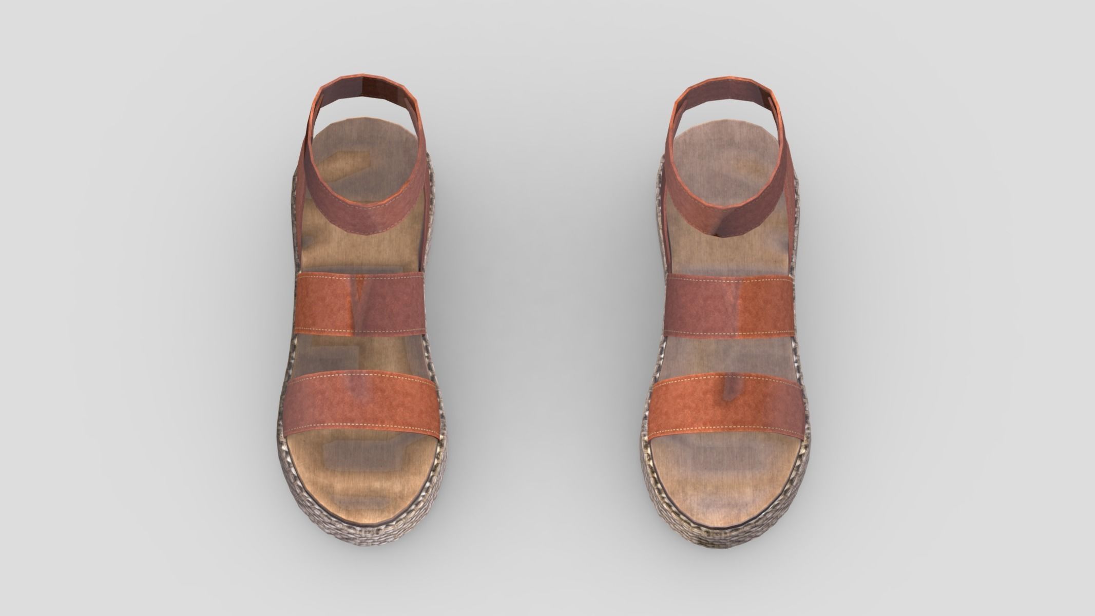 Palatform Low Poly Low-poly 3D model_8