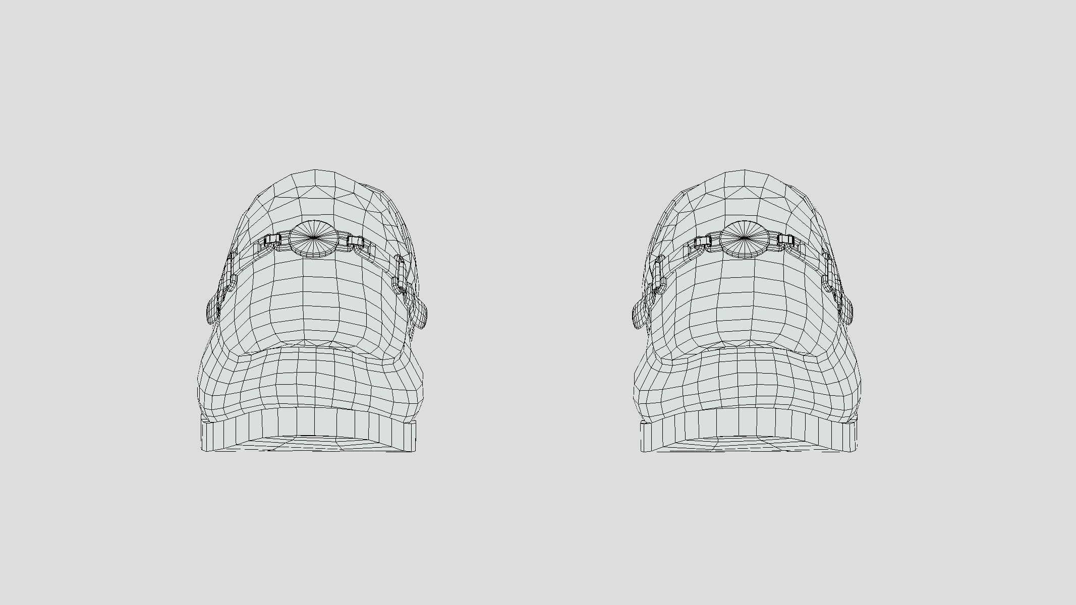 Penny Loafers Low Poly Low-poly 3D model_3