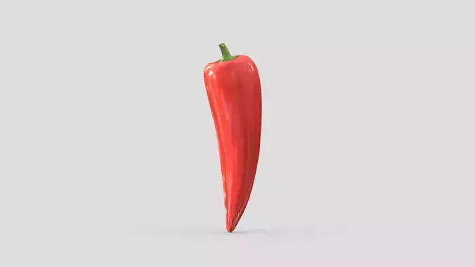 Peppers Low Poly Low-poly 3D model