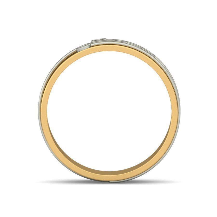 Diamond Eternity Ring for Men 3D print model_2