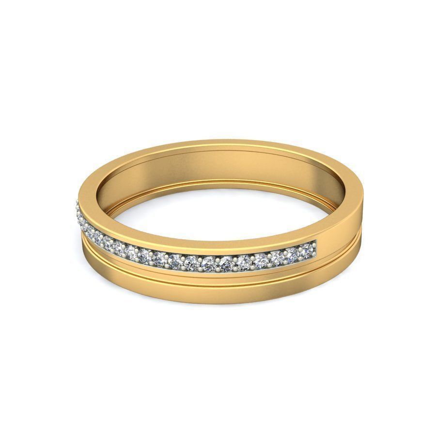 Elegant Bridal Women Wedding Ring 3D print model_6