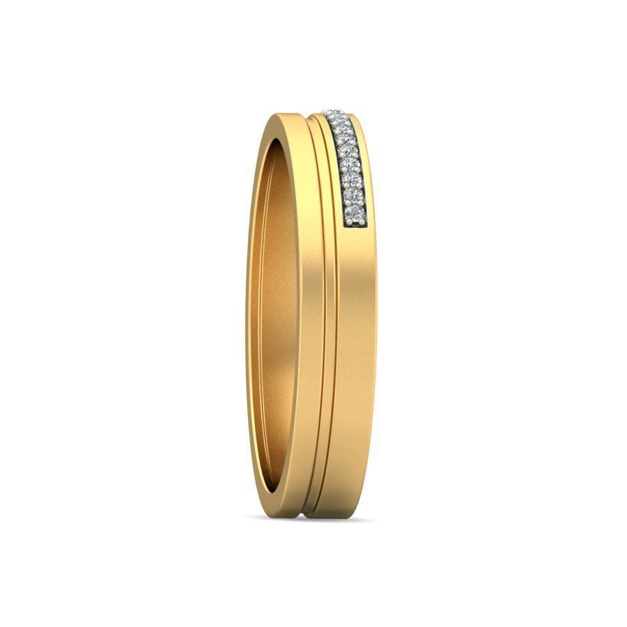 Elegant Bridal Women Wedding Ring 3D print model_4