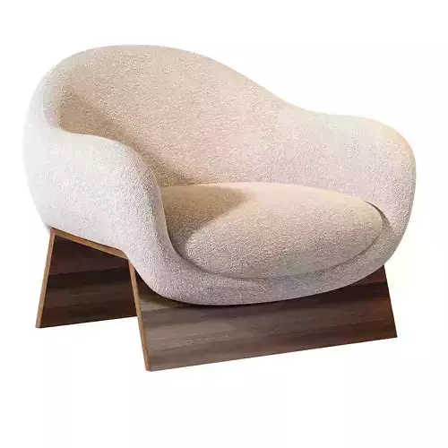 Boolean Armchair by Bonaldo 3D model