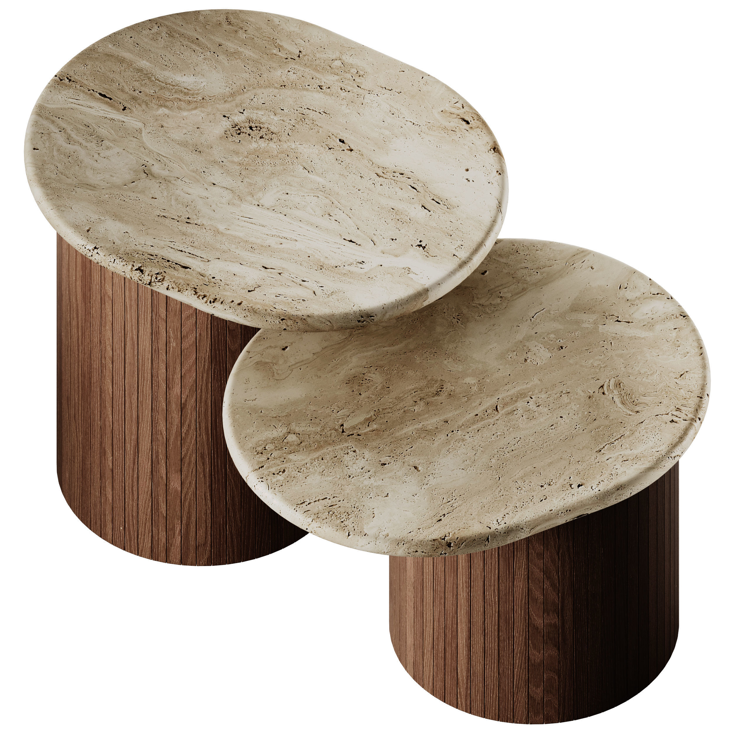 Morelato Bitta Coffee Tables 3D model_2