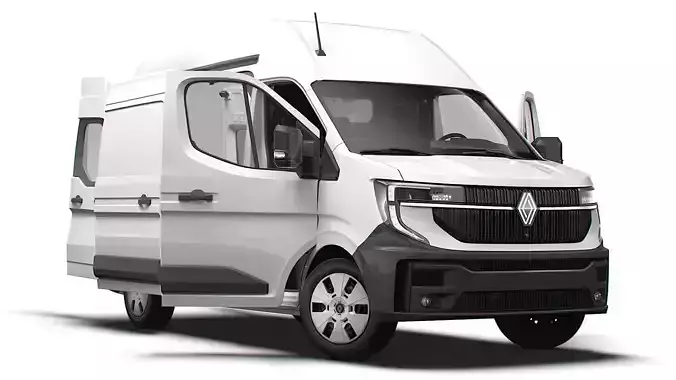 Renault Master L2H3 Van HQ Interior 2024