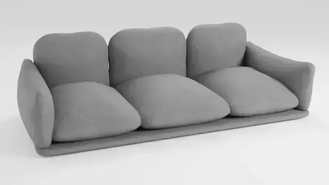 Sofa cushion in dark colors in a modern elegant style