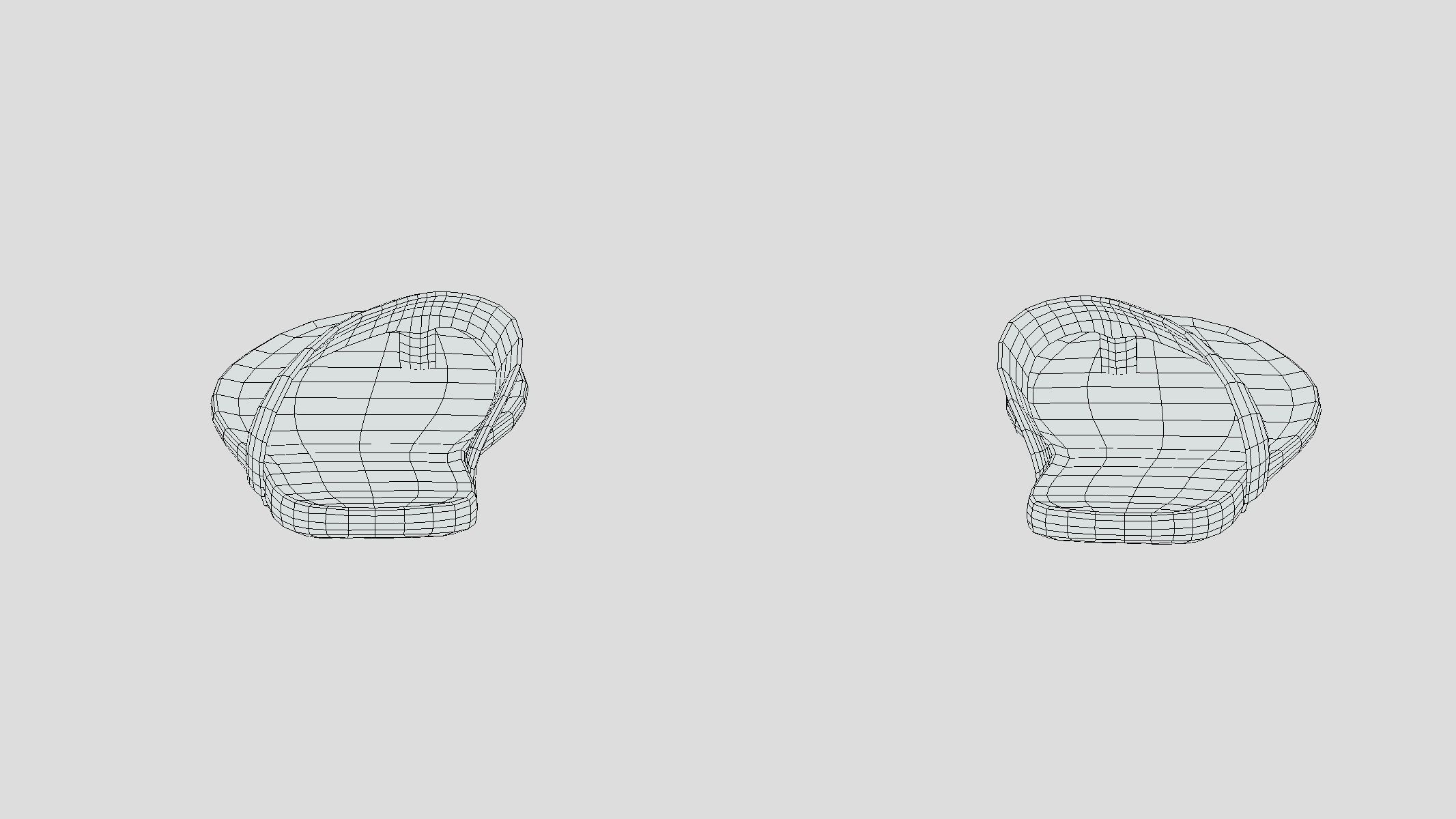 Sandals Low Poly Low-poly 3D model_7