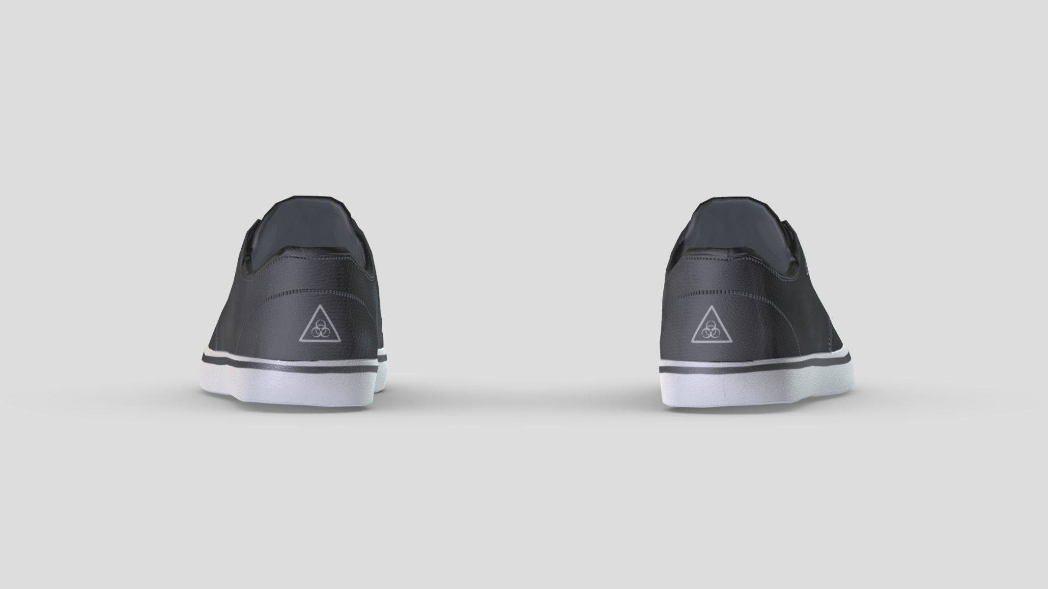 Sneakers 2 Low Poly Low-poly 3D model_6