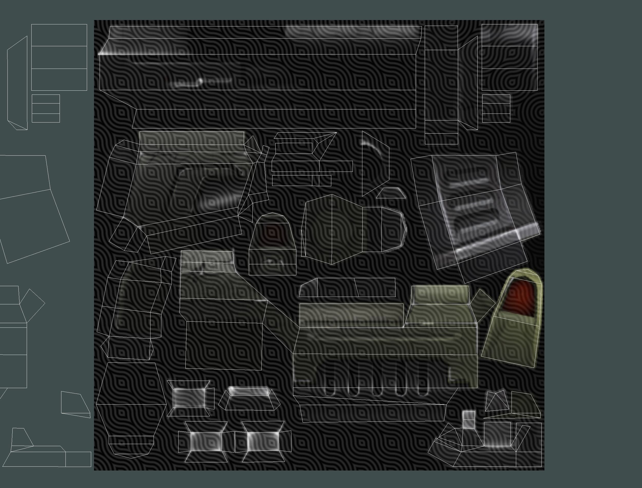 Sci-Fi Man Cyborg male Drone Trooper Soldier Low-poly 3D model_58