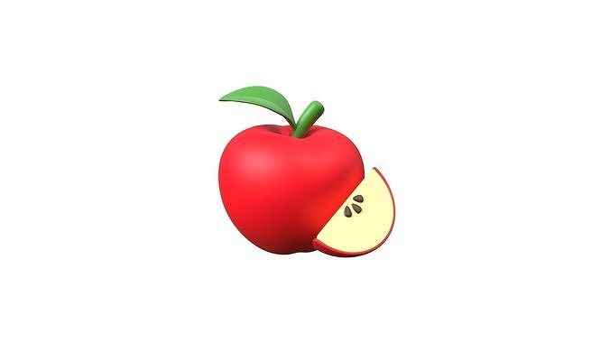Apple Fruit 3D model