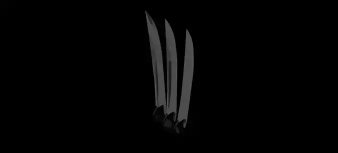 Wolverine X-Men - Claws 3D print model