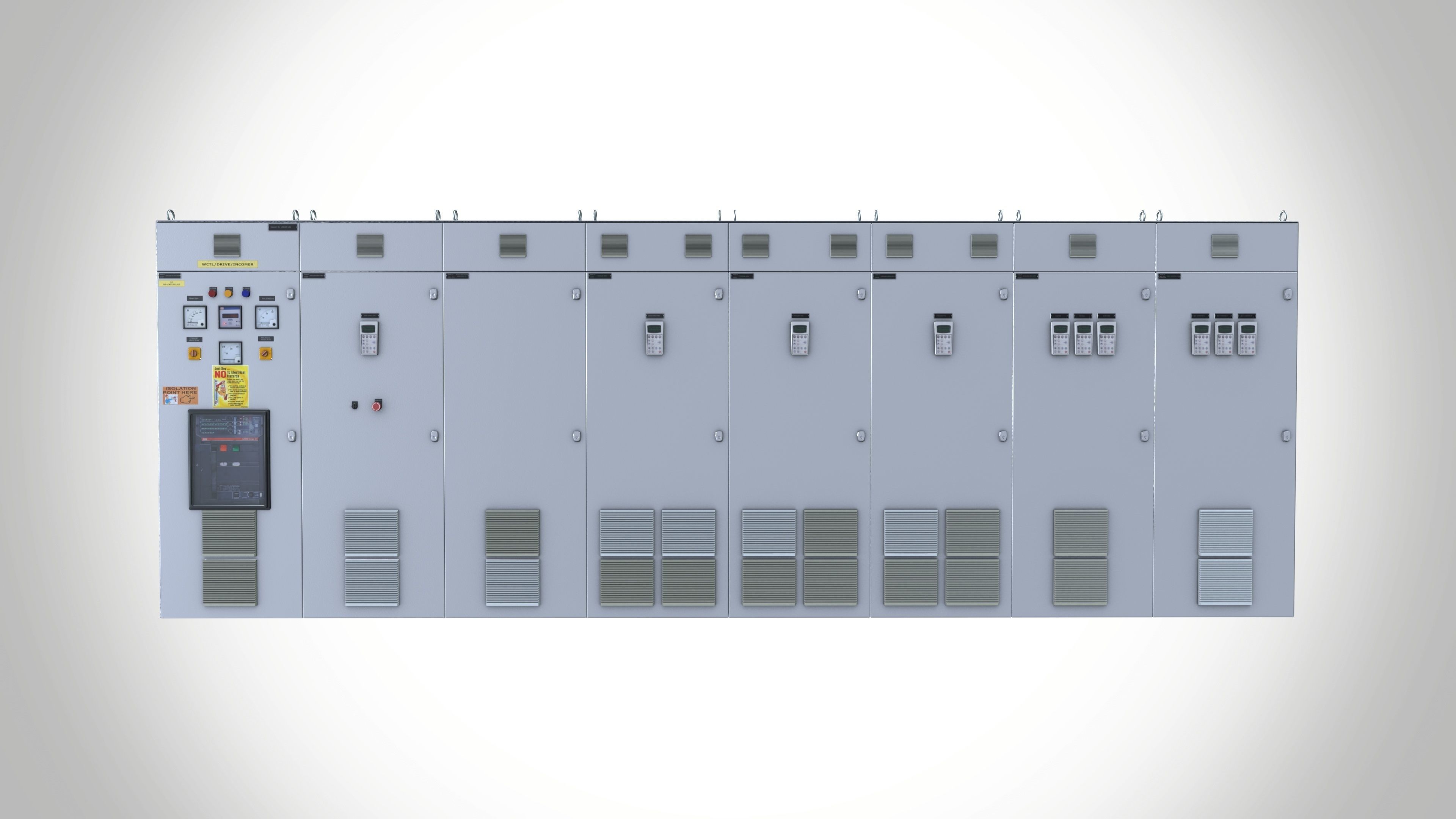 Electrical fuse box 4 3D model_7