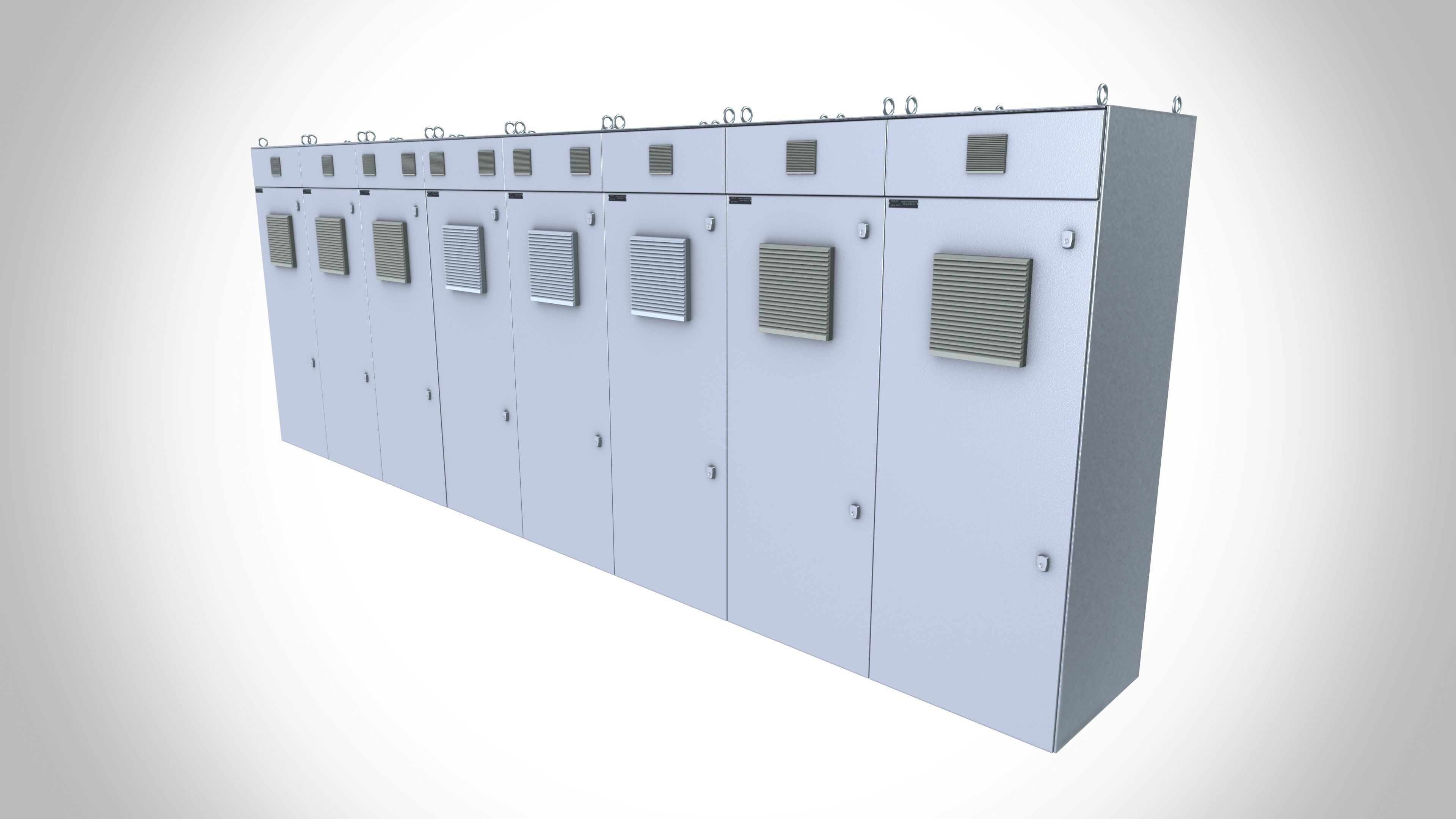 Electrical fuse box 4 3D model_4