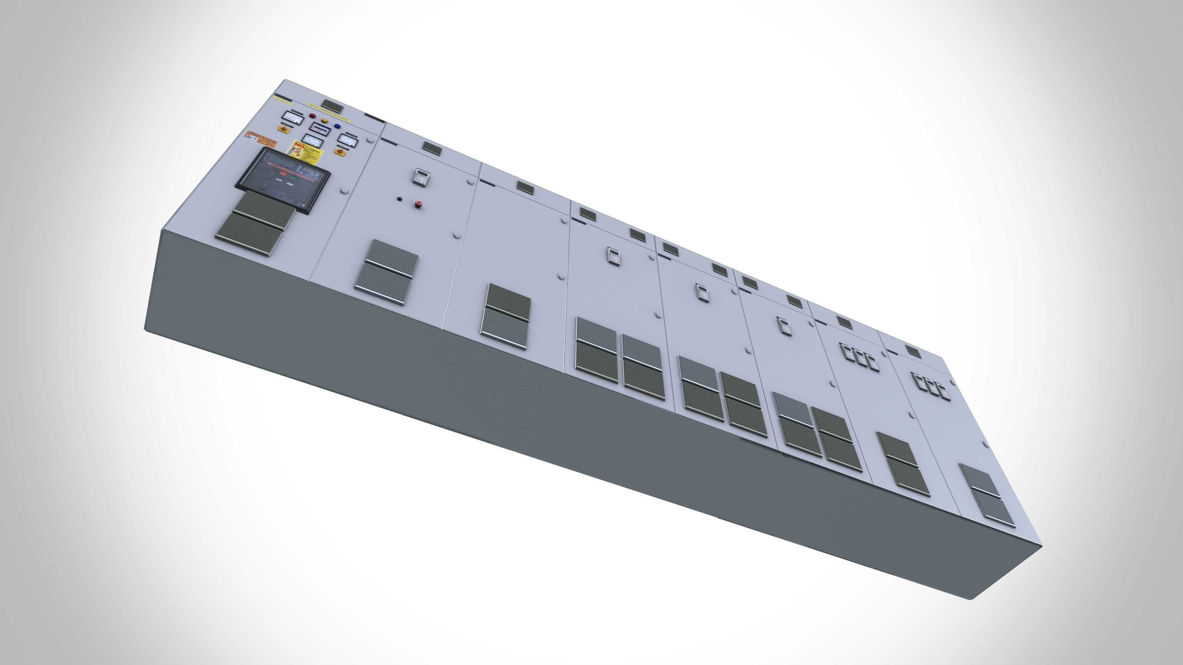 Electrical fuse box 4 3D model_6