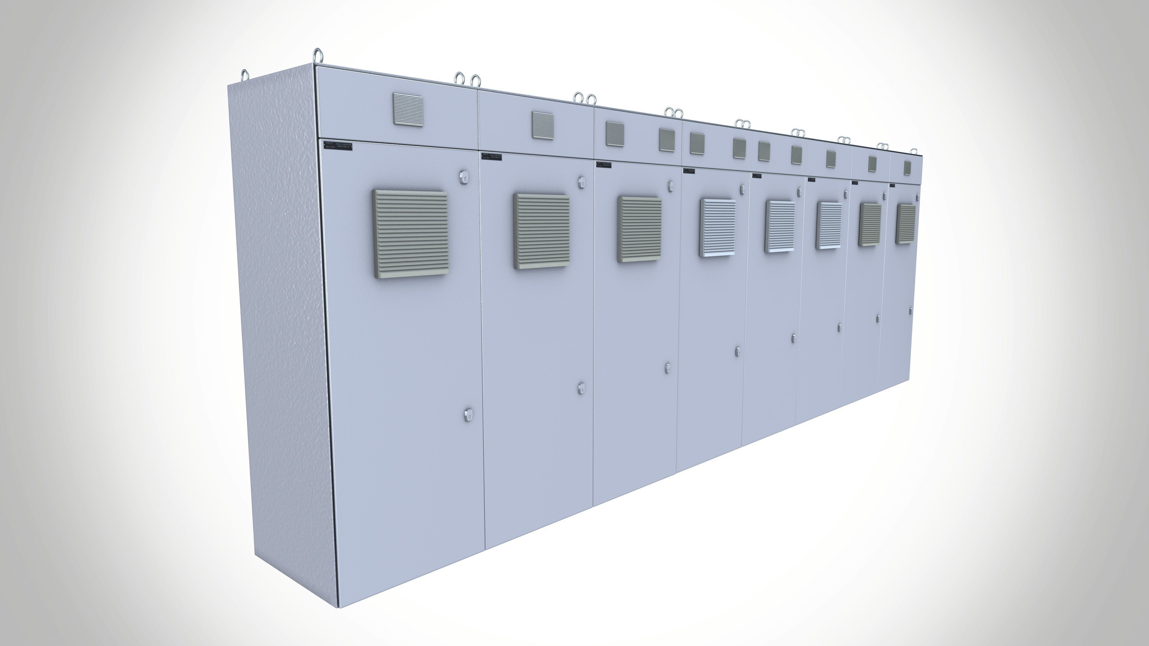 Electrical fuse box 4 3D model_3