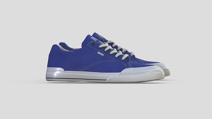Sneakers Low Poly Low-poly 3D model