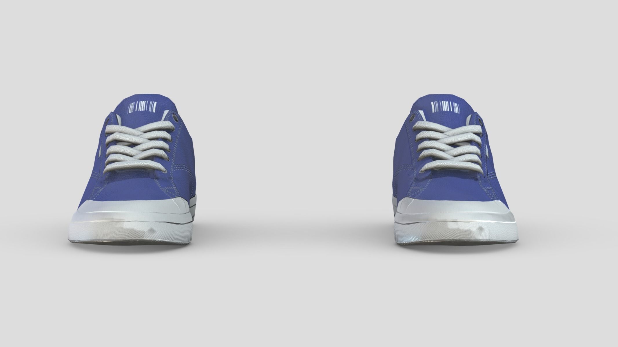 Sneakers Low Poly Low-poly 3D model_4