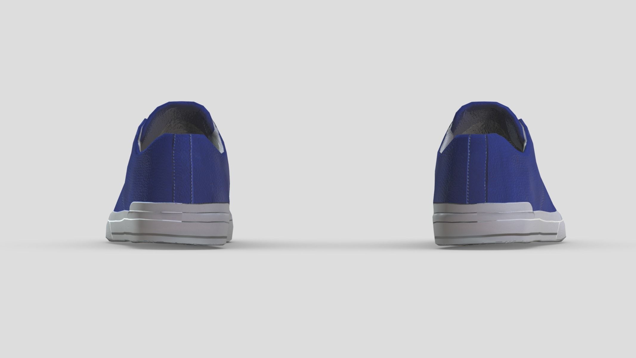 Sneakers Low Poly Low-poly 3D model_6