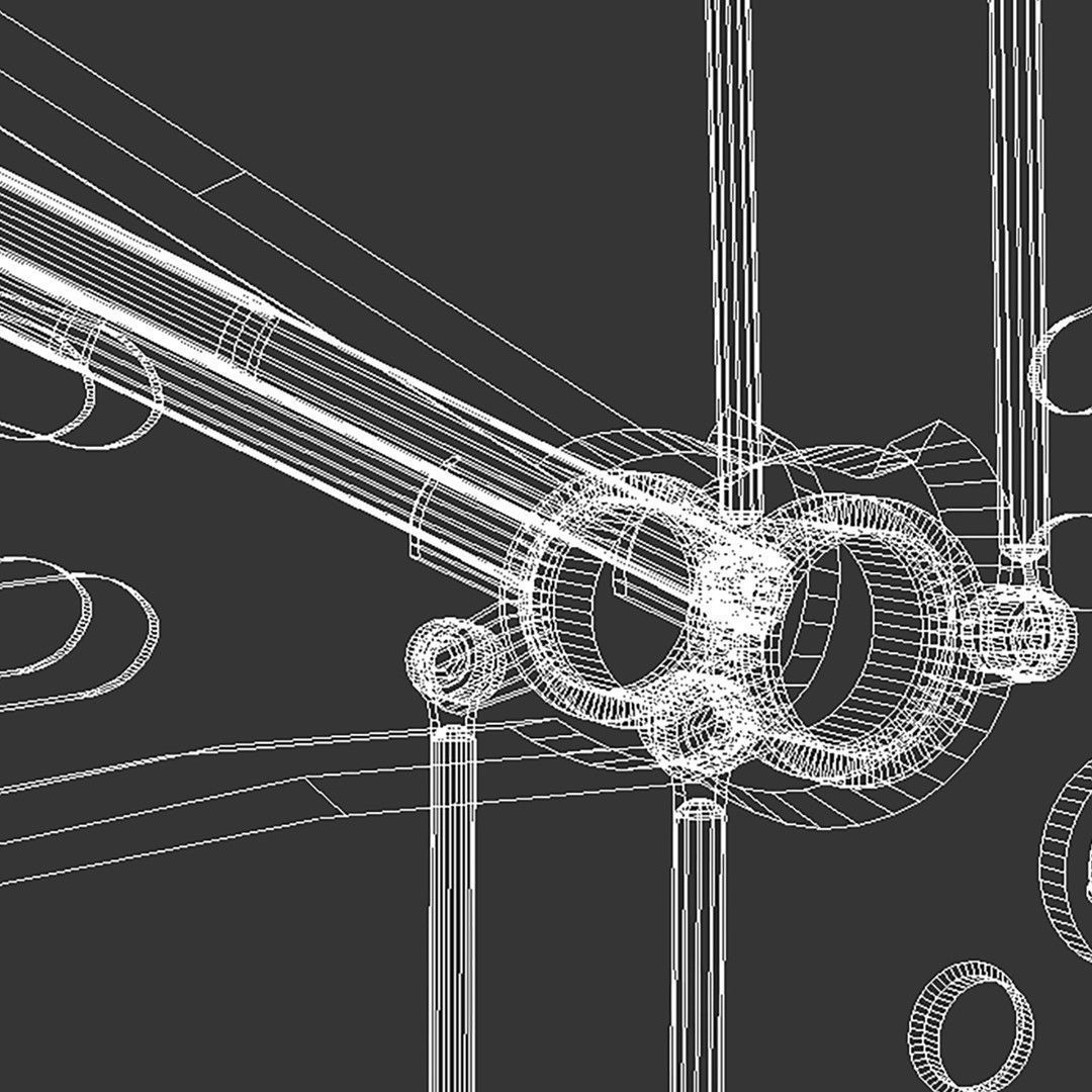 Futuristic Door 3D model_6