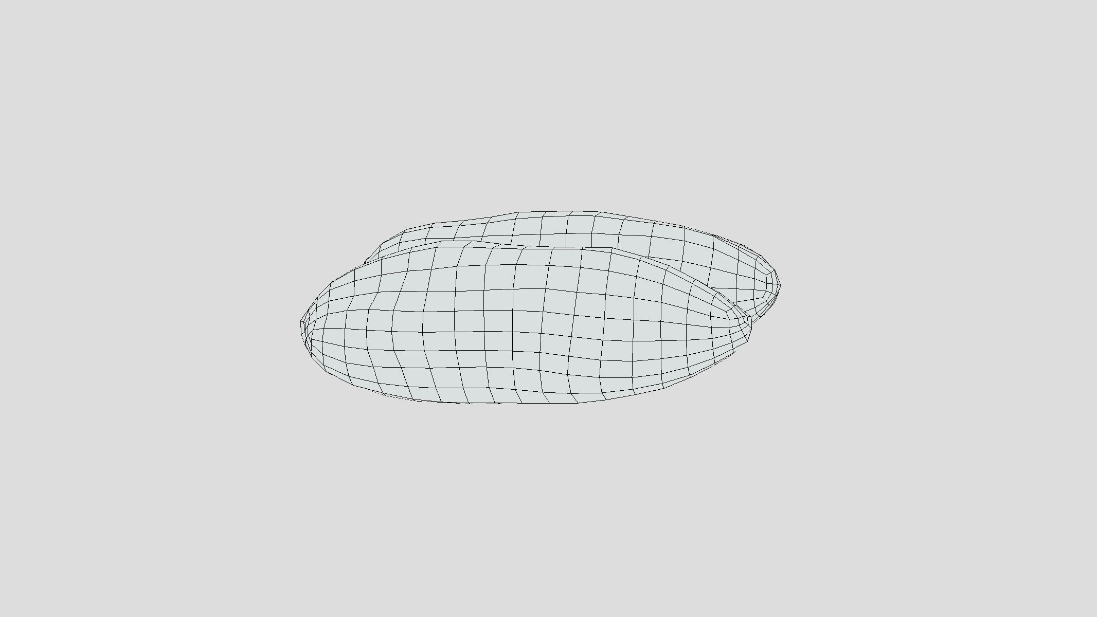 Sweet Potato Low Poly Low-poly 3D model_5