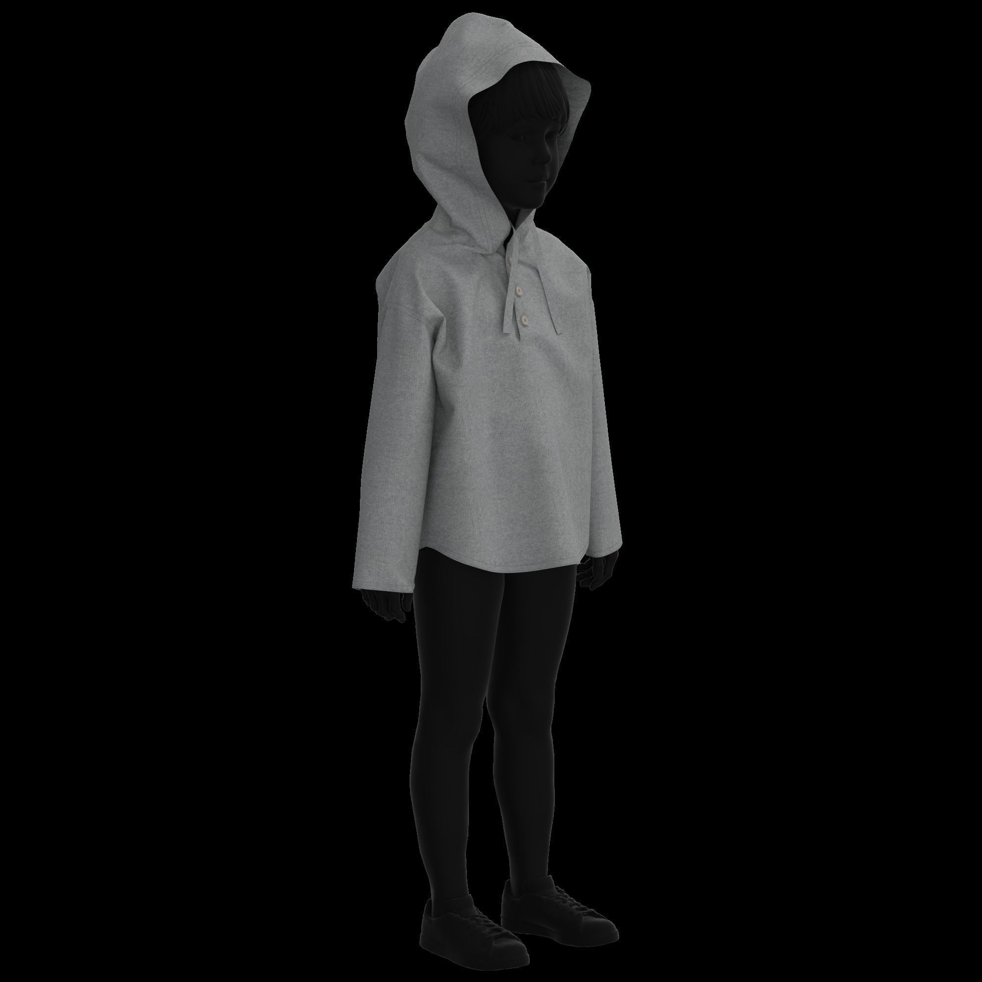 41 KIDS AND BABIES CLOTHES 3D MODELS Low-poly 3D model_20