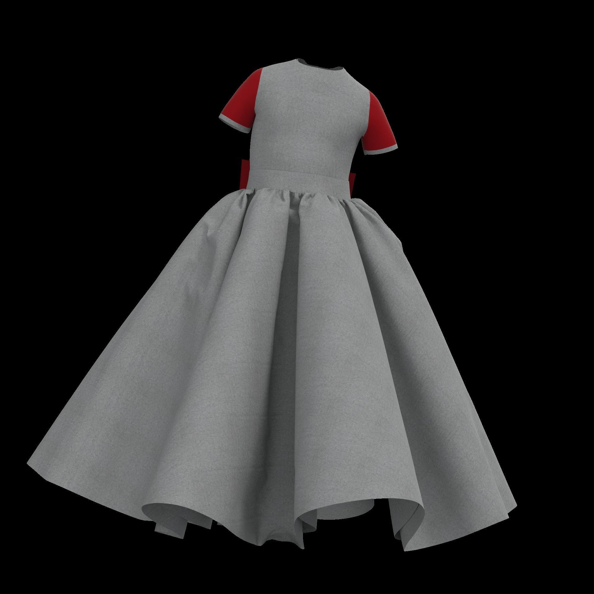 41 KIDS AND BABIES CLOTHES 3D MODELS Low-poly 3D model_36