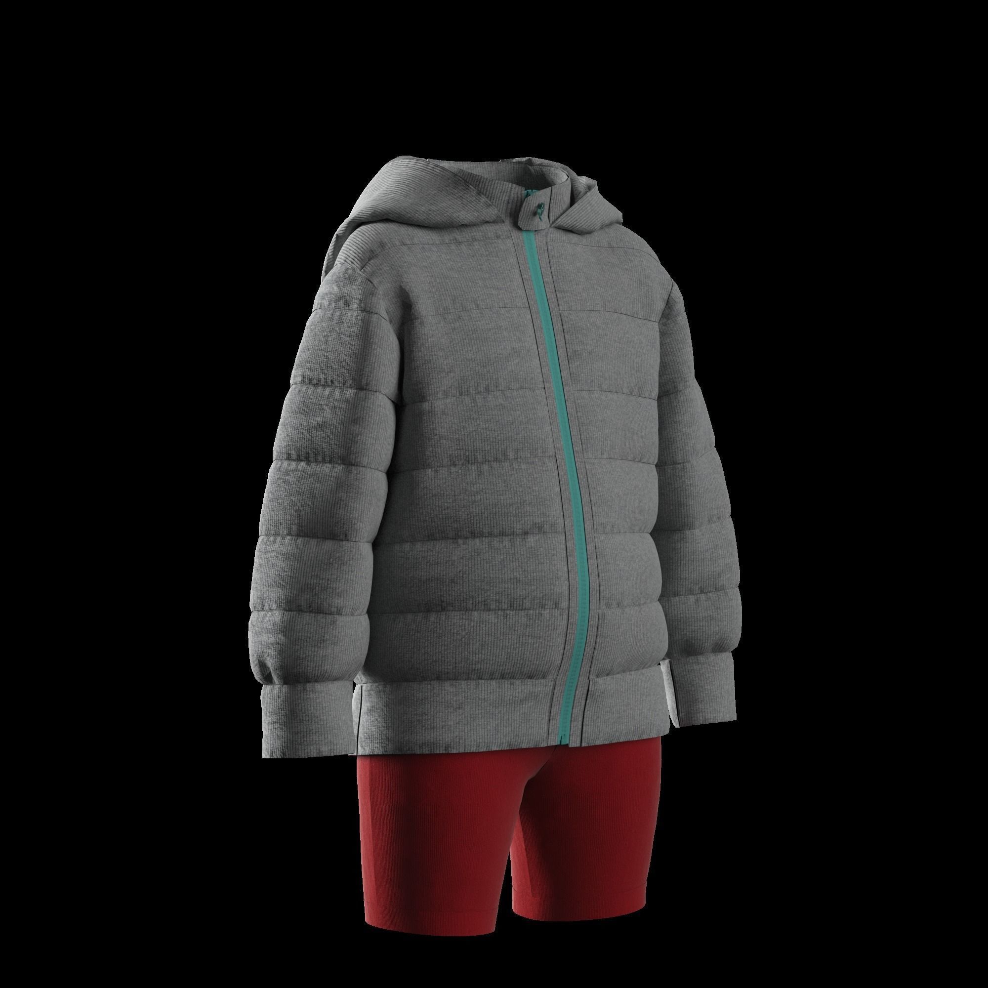 41 KIDS AND BABIES CLOTHES 3D MODELS Low-poly 3D model_33