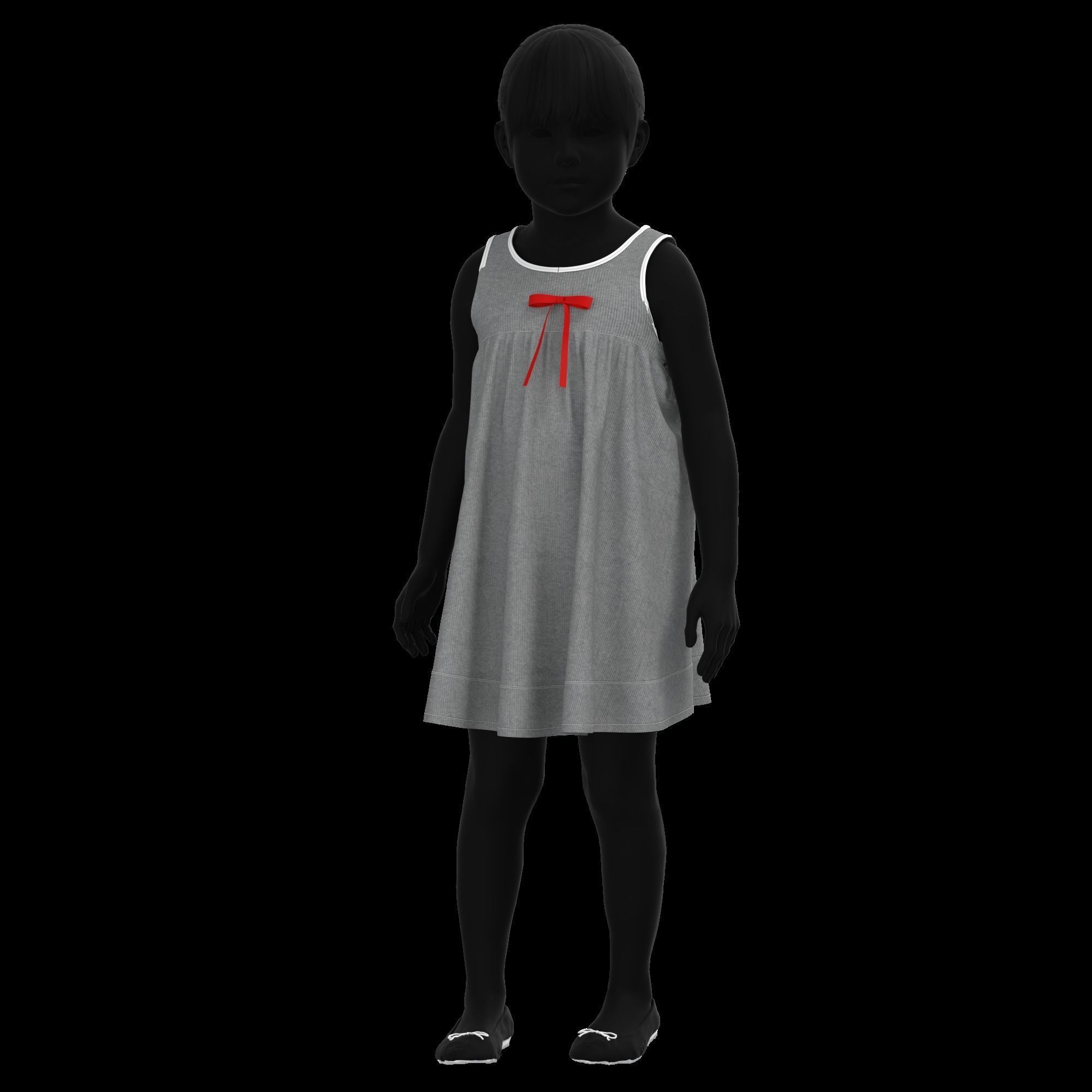 41 KIDS AND BABIES CLOTHES 3D MODELS Low-poly 3D model_8